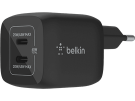 BELKIN Chargeur multiports USB-C Boost Charge Pro 45 W Noir (WCH011VFBK)