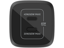 Charger l&#39;image dans la galerie, BELKIN Chargeur multiports USB-C Boost Charge Pro 65 W Noir (WCH013VFBK)
