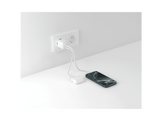 BELKIN Chargeur rapide BoostCharge Pro 50W double USB-C blanc