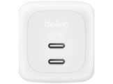 BELKIN Chargeur rapide BoostCharge Pro 67W double USB-C blanc