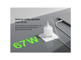 BELKIN Chargeur rapide BoostCharge Pro 67W double USB-C blanc