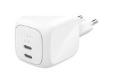 BELKIN Chargeur rapide BoostCharge Pro 67W double USB-C blanc