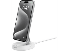 Charger l&#39;image dans la galerie, BELKIN Chargeur sans fil Boostcharge Pro Magnetic Convertible Qi2 15W Blanc (WIA008vfWH)
