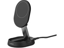 Charger l&#39;image dans la galerie, BELKIN Chargeur sans fil Boostcharge Pro Magnetic Convertible Qi2 15W Noir (WIA008vfBK)
