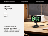 BELKIN Chargeur sans fil Boostcharge Pro Magnetic Convertible Qi2 15W Noir (WIA008vfBK)