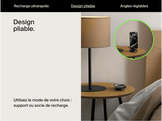 BELKIN Chargeur sans fil Boostcharge Pro Magnetic Convertible Qi2 15W Noir (WIA008vfBK)