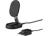 BELKIN Chargeur sans fil Boostcharge Pro Magnetic Convertible Qi2 15W Noir (WIA008vfBK)