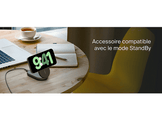 BELKIN Chargeur sans fil BoostCharge Qi2 15W Pied Magnétique 2-in-1 Noir (WIZ028vfBK)