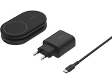 BELKIN Chargeur sans fil BoostCharge Qi2 15W Pied Magnétique 2-in-1 Noir (WIZ028vfBK)