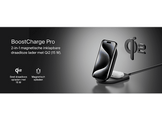 BELKIN Chargeur sans fil BoostCharge Qi2 15W Pied Magnétique 2-in-1 Noir (WIZ028vfBK)