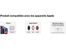 Charger l&#39;image dans la galerie, BELKIN Chargeur sans fil BoostCharge Qi2 15W Pied Magnétique 3-in-1 Blanc (WIZ029vfWH)
