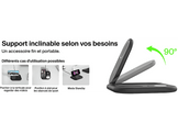 BELKIN Chargeur sans fil BoostCharge Qi2 15W Pied Magnétique 3-in-1 Noir (WIZ029vfBK)