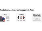 BELKIN Chargeur sans fil BoostCharge Qi2 15W Pied Magnétique 3-in-1 Blanc (WIZ029vfWH)