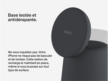 Charger l'image dans la galerie, Une base de chargement noire et blanche.
