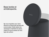 BELKIN Chargeur sans fil Magsafe Boostcharge Pro 2-en-1 15W Noir (WIZ020VFH36)