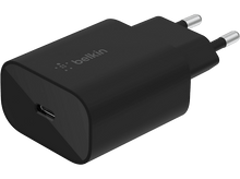 Charger l&#39;image dans la galerie, BELKIN Chargeur secteur USB-C 25 W Noir (WCA004VFBK)
