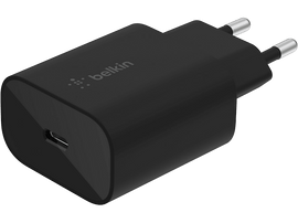 BELKIN Chargeur secteur USB-C 25 W Noir (WCA004VFBK)