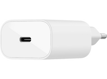 Charger l&#39;image dans la galerie, BELKIN Chargeur secteur USB-C PD 3.0 PPS + Câble USB-C Blanc (WCA004VF1MWH-B6)
