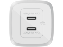 Charger l&#39;image dans la galerie, BELKIN Chargeur USB-C Boost Charge Pro 65 W Blanc (WCH013VFWH) Chargeur multiports
