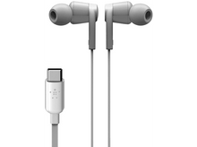 Charger l&#39;image dans la galerie, BELKIN Écouteurs Rockstar USB-C Blanc (G3H0002BTWHT)
