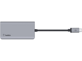 BELKIN Hub USB-C Multiport 4-in-1 Argenté (AVC006BTSGY)