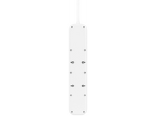 Charger l&#39;image dans la galerie, BELKIN Multiprise parafoudre 4 prises + ports USB-C / USB-A Blanc (SRB001CA2M)
