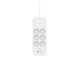 BELKIN Multiprise parafoudre 6 prises + USB-C + USB-A Blanc (SRB002CA2M)