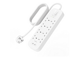 BELKIN Multiprise parafoudre 8 prises UK + 2 x USB-C Blanc (SRB004CA2M)