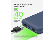 Charger l&#39;image dans la galerie, BELKIN Powerbank 10000 mAh Bleu (BPB011BTBL) Powerbank Bleu
