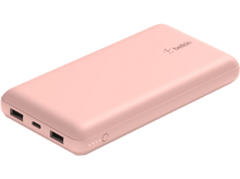 Charger l&#39;image dans la galerie, BELKIN Powerbank 20000 mAh Rose (BPB012btRG)
