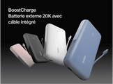 BELKIN Powerbank 20k 30W USB-C Bleu