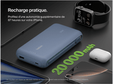 BELKIN Powerbank 20k 30W USB-C Bleu