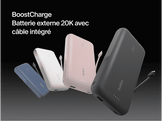 BELKIN Powerbank 20k 30W USB-C Noir