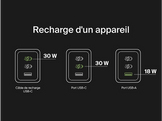 BELKIN Powerbank 20k 30W USB-C Noir