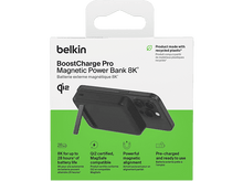 Charger l&#39;image dans la galerie, BELKIN Powerbank 8k Qi2 MagSafe Compatible avec kickstand Noir (BPD007btBK)
