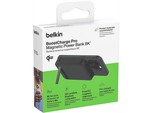 Charger l&#39;image dans la galerie, BELKIN Powerbank 8k Qi2 MagSafe Compatible avec kickstand Noir (BPD007btBK)
