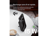 BELKIN Powerbank 8k Qi2 MagSafe Compatible avec kickstand Blanc (BPD007btWH)