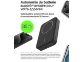 BELKIN Powerbank 8k Qi2 MagSafe Compatible avec kickstand Blanc (BPD007btWH)