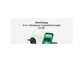 BELKIN UltraCharge 25 W Qi2 Chargeur sans fil magnétique 3-en-1 Blanc