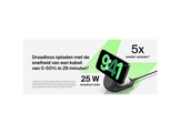 BELKIN UltraCharge 25 W Qi2 Chargeur sans fil magnétique 3-en-1 Noir