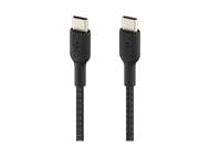 BELKIN USB-C vers USB-C 240 W 2.0, tressé PCR 2M BLACK