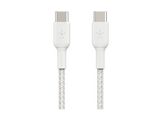 BELKIN USB-C vers USB-C 240 W 2.0, tressé PCR 2M WHITE