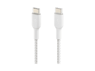 BELKIN USB-C vers USB-C 240 W 2.0, tressé PCR 2M WHITE