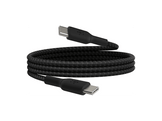 BELKIN USB-C vers USB-C 240 W 2.0, tressé PCR 3M BLACK