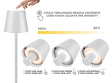BEPER Lampe de table rechargeable 2-en-1 USB-C Blanc (P201UTP119)