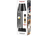 BEPER Lampe de table rechargeable 2-en-1 USB-C Noir (P201UTP118)