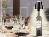 BEPER Lampe de table rechargeable 2-en-1 USB-C Noir (P201UTP118)