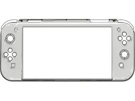 BIGBEN Nintendo Switch Lite Coque dur Transparent (SWITCH2CASE) Transparent Coque dur Nintendo Switch Lite