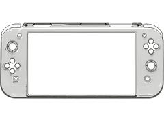 BIGBEN Nintendo Switch Lite Coque dur Transparent (SWITCH2CASE) Transparent Coque dur Nintendo Switch Lite