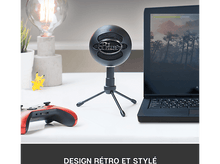 Charger l&#39;image dans la galerie, BLUE MIC Microphone pour Streaming USB Snowball Ice Noir (988-000172) Microphone
